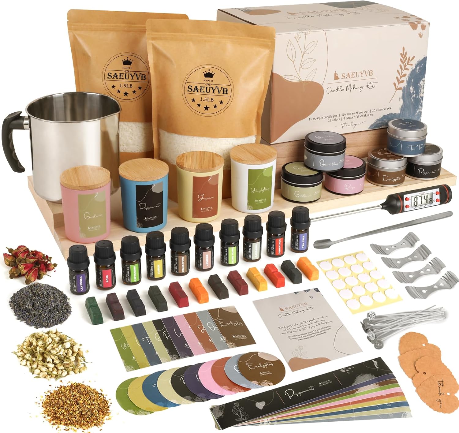 DIY Soy Candle Making Supplies Review