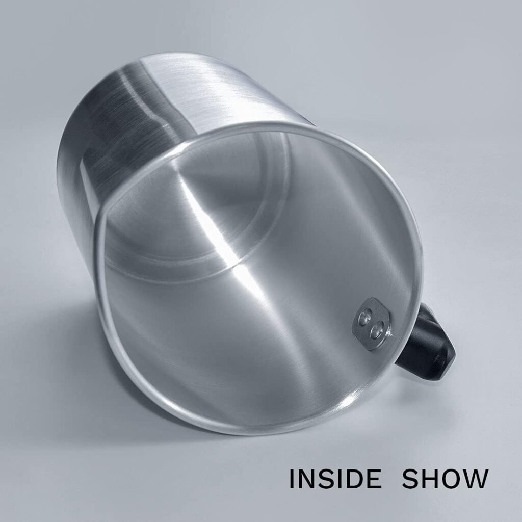 AGLARY Candle Making Pouring Pot, Double Boiler Aluminum Candle Wax Melting Pitcher，Holds for 4 Pounds Wax，with Heat-Resistant Handle and Dripless Pouring Spout,Wax melt containers，3L…