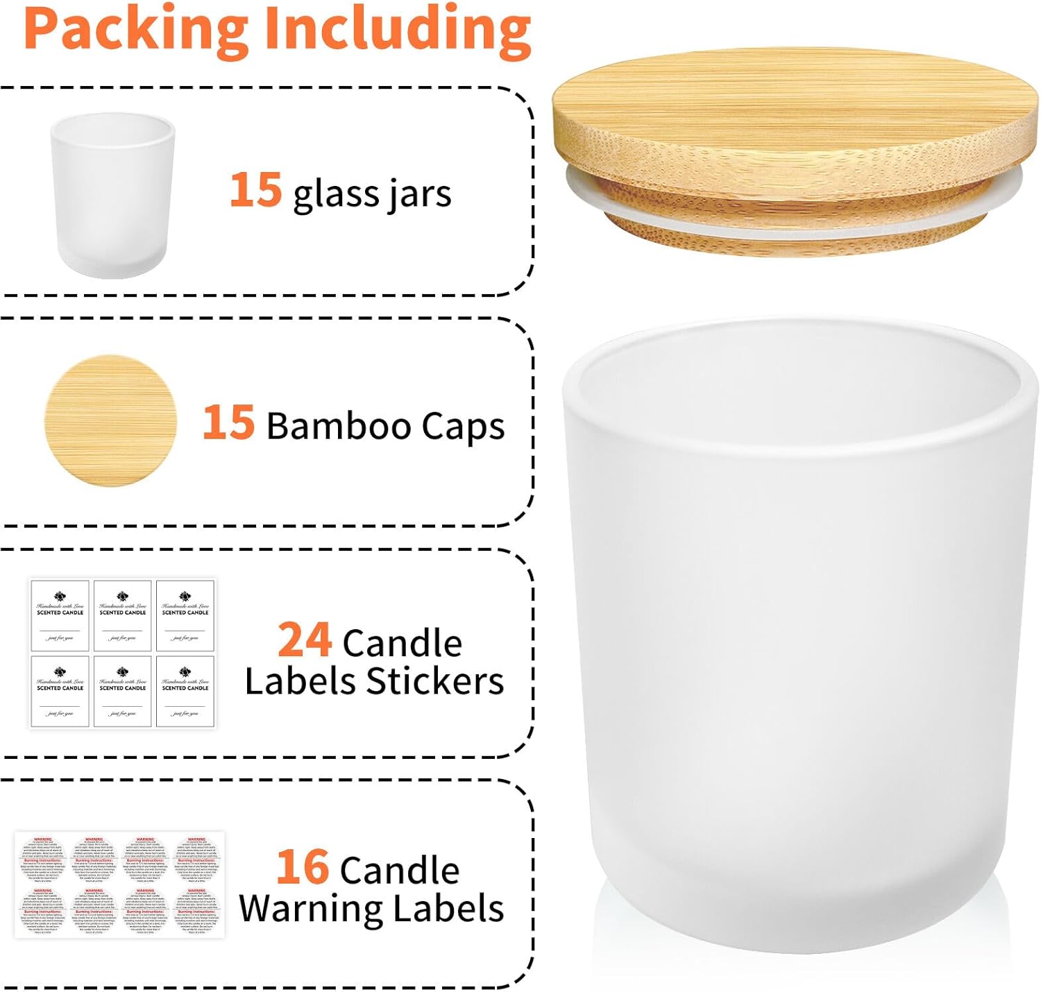 Clear Empty Candle Jars Review