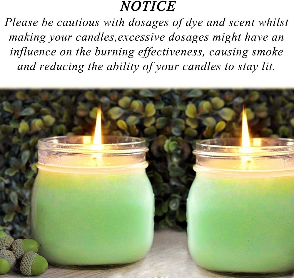 EricX Light 100 Piece Natural Candle Wick, Low Smoke 6 Pre-Waxed  100% Natural Cotton Core,For Candle Making,Candle DIY
