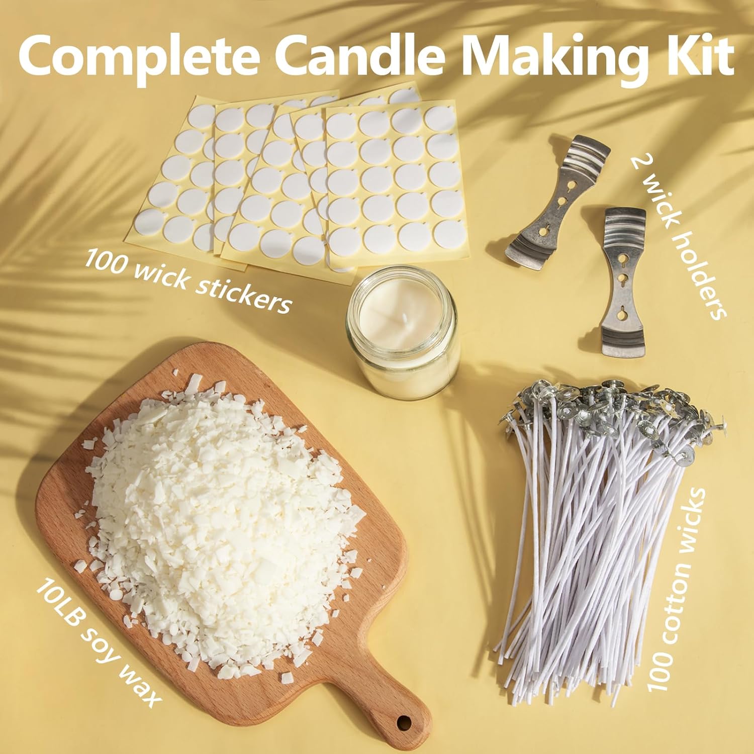 FUHITIM Soy Candle Wax Review