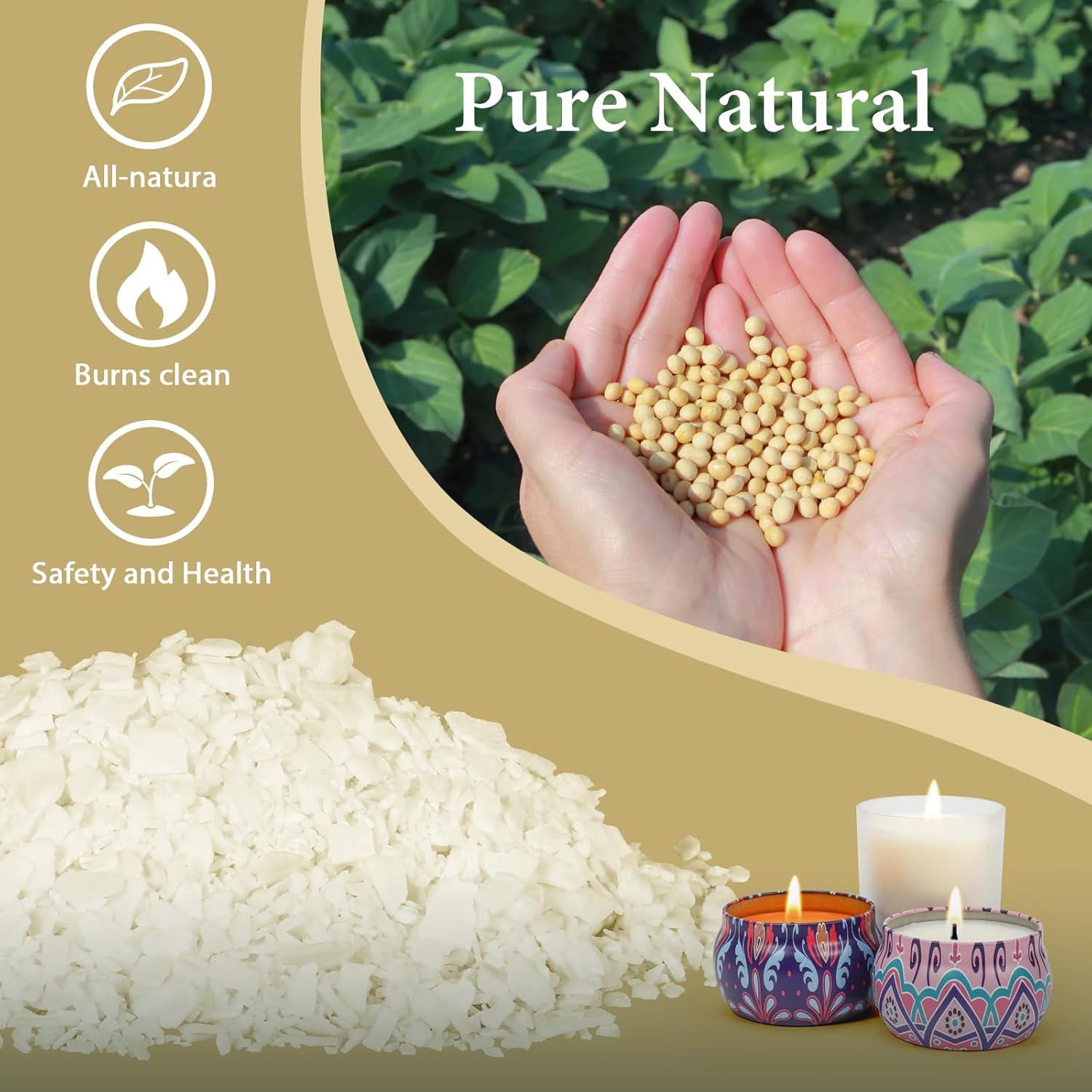 SACATR 2LB Soy Wax Review