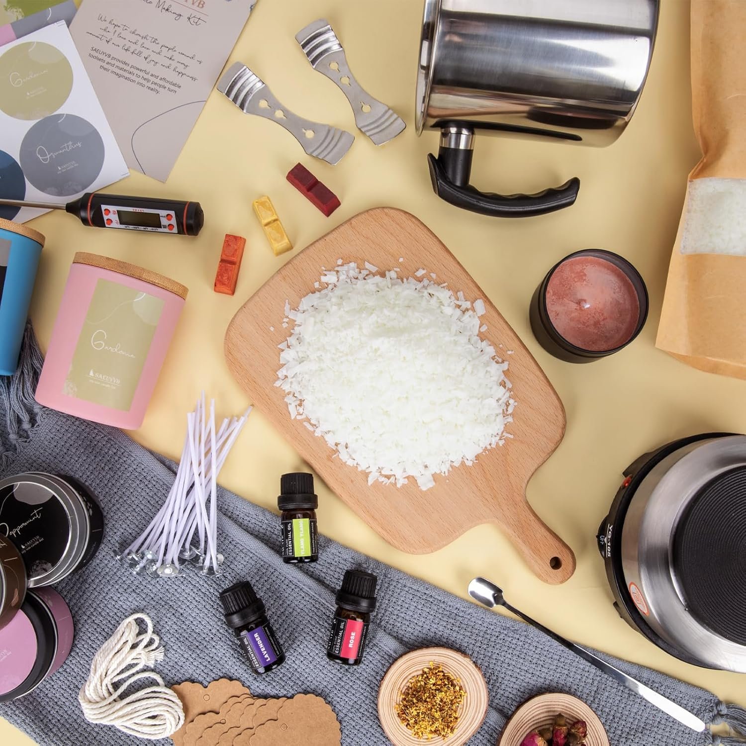 SAEUYVB Candle Making Kit Review