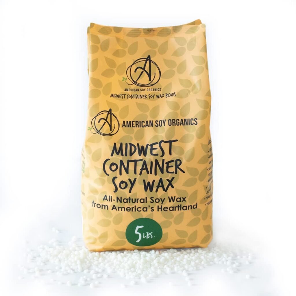100 midwest soy wax beads for candle making natural candle making supplies paraffin free beeswax free candle wax for con 1