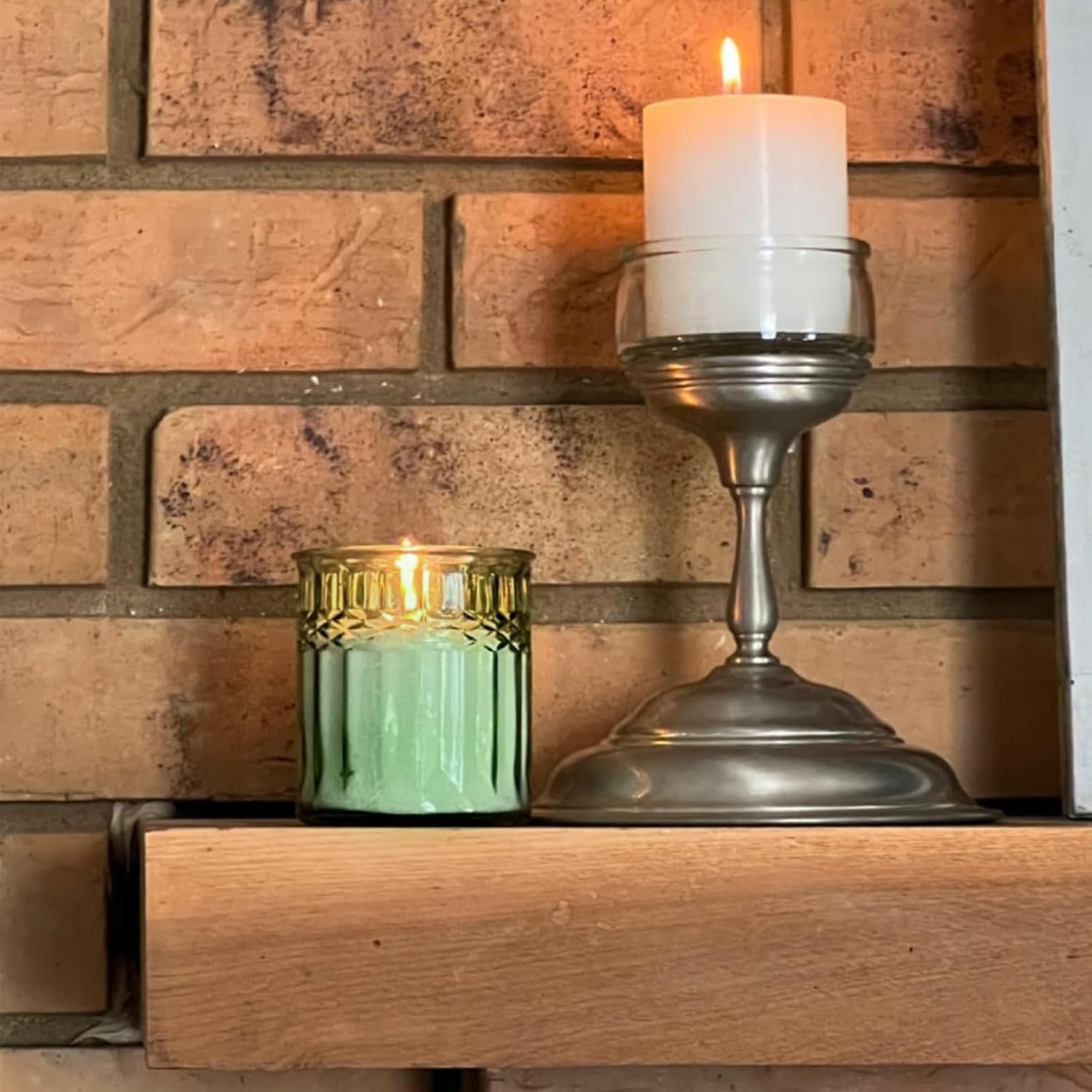 10pcs 7oz thick candle jars for making candles green empty candle jars without wood lids candle containers for making ca 3