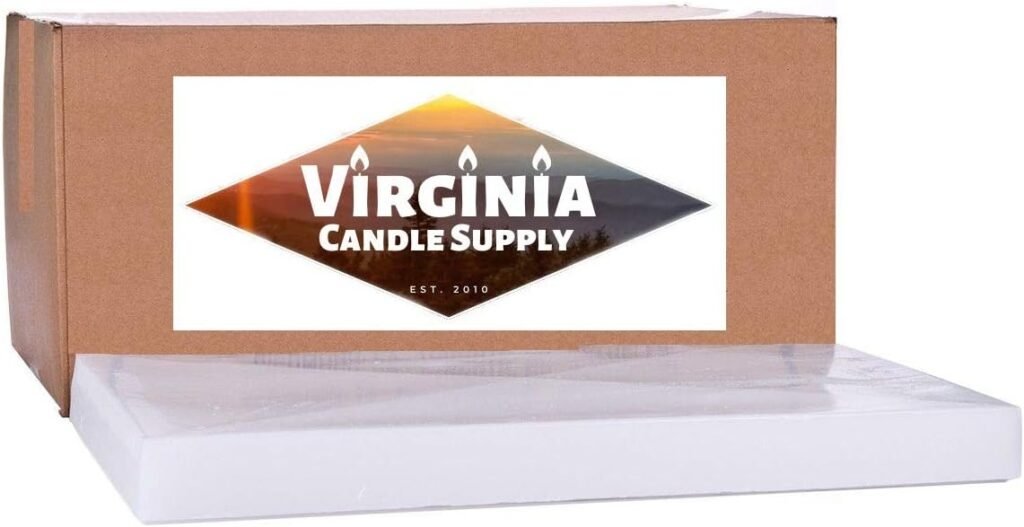 6006 Paraffin-Soy Container Wax 22.50 Pound Box 2 Slabs Great for Candles and Wickless Candles Distributed by VCS