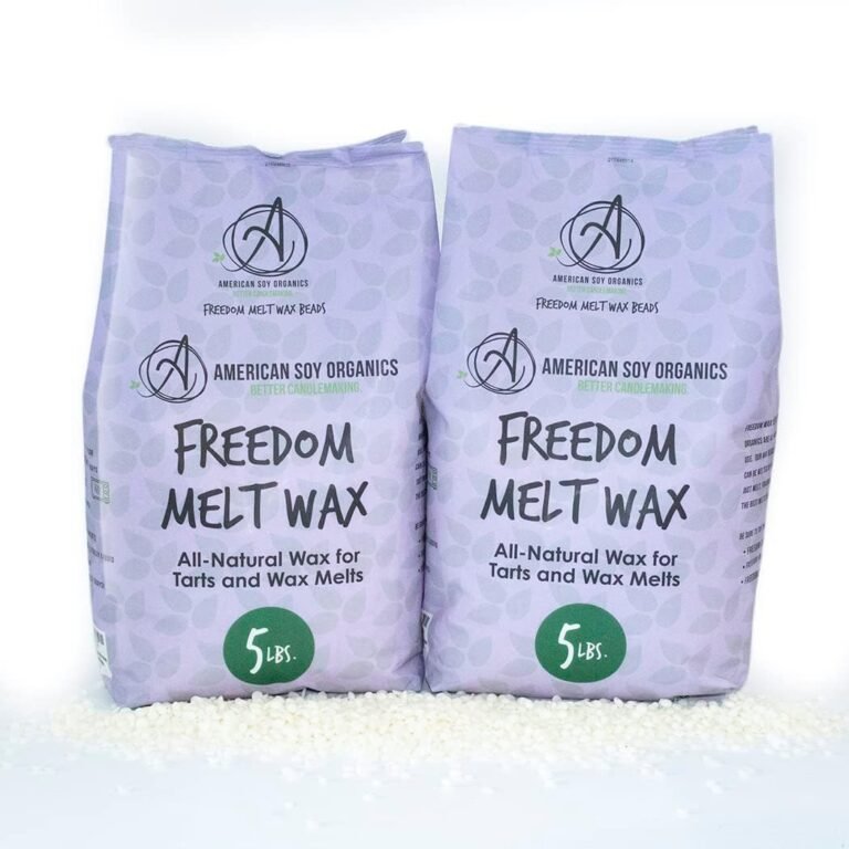 Freedom soy wax beads for wax melts making natural candle making supplies paraffin free beeswax free candle wax for tart 4