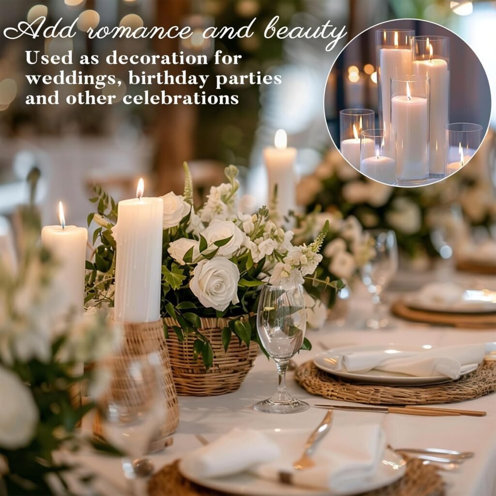 Snow Pearled Candles Sand and Wicks and Wick Tabs- 450g (15.87oz) Refillable White Sand Wax, DIY Candle Beads and Wicks, for Home Decor, Parties, Events