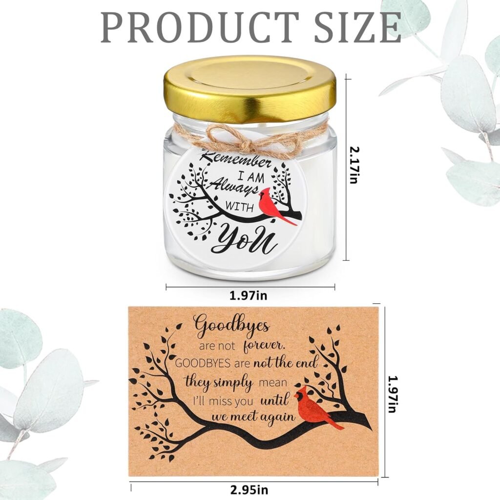 Tondiamo 20 Pcs Christmas Candle Favors Bulk Bluebell Scented Jars Wooden Christmas Tree Snowflake Candle for Home Decoration Gifts