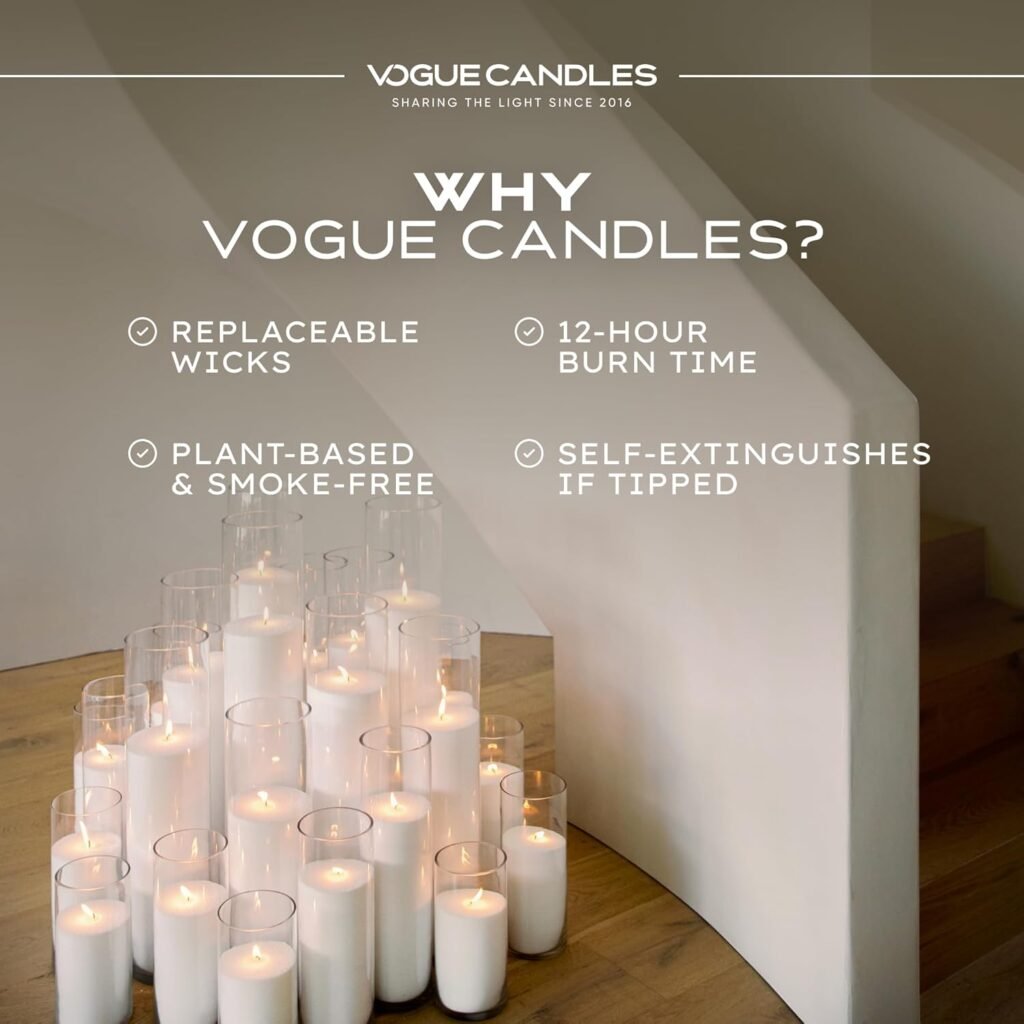 Vogue Candles 1LB Candle Sand with 15 Wicks | Plant-Based Refillable Wax Granules for DIY Candle Making | Clean Burning, Unscented, Smoke-Free, Vegan Candle Refill Kit- Nude Vogue Candles 1LB Candle Sand with 15 Wicks | Plant-Based Refillable Wax Granules for DIY Candle Making | Clean Burning, Unscented, Smoke-Free, Vegan Candle Refill Kit- Nude