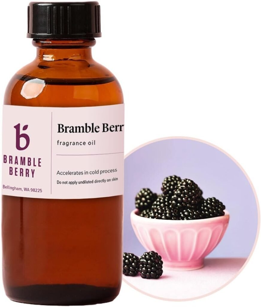 Bramble Berry Christmas Spice Fragrance Oil 2 oz | Warm Holiday Scent for Soap Making, Candles, Lotion, Bath Bombs  Perfume | Skin Safe, Vegan, Paraben  Phthalate Free