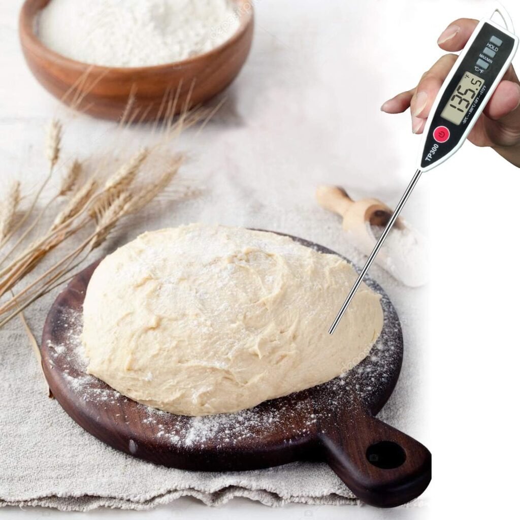 Digital Meat Food Thermometer for Candy Candle Milk BBQCooking Kitchen BBQ, Probe Instant Read Thermometer for Pork Deep Fry Roast Baking Temperature Digital Meat Food Thermometer for Candy Candle Milk BBQCooking Kitchen BBQ, Probe Instant Read Thermometer for Pork Deep Fry Roast Baking Temperature