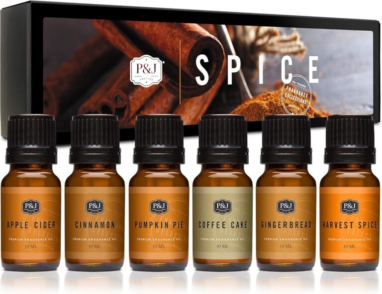 Pj fragrance oil christmas set christmas wreath mistletoe candy cane gingerbread cinnamon and cranberry candle scents fr 3