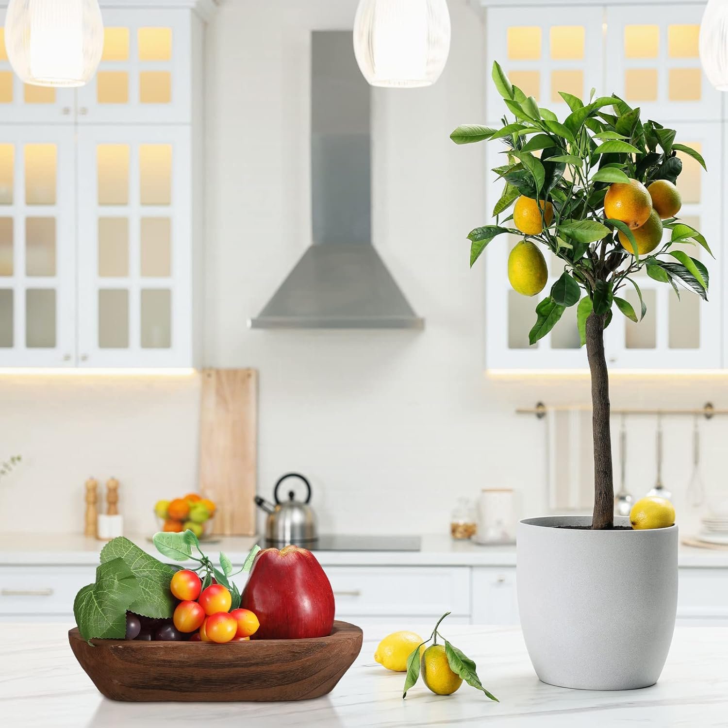 Amyhill 15 Pcs Wood Dough Bowl review