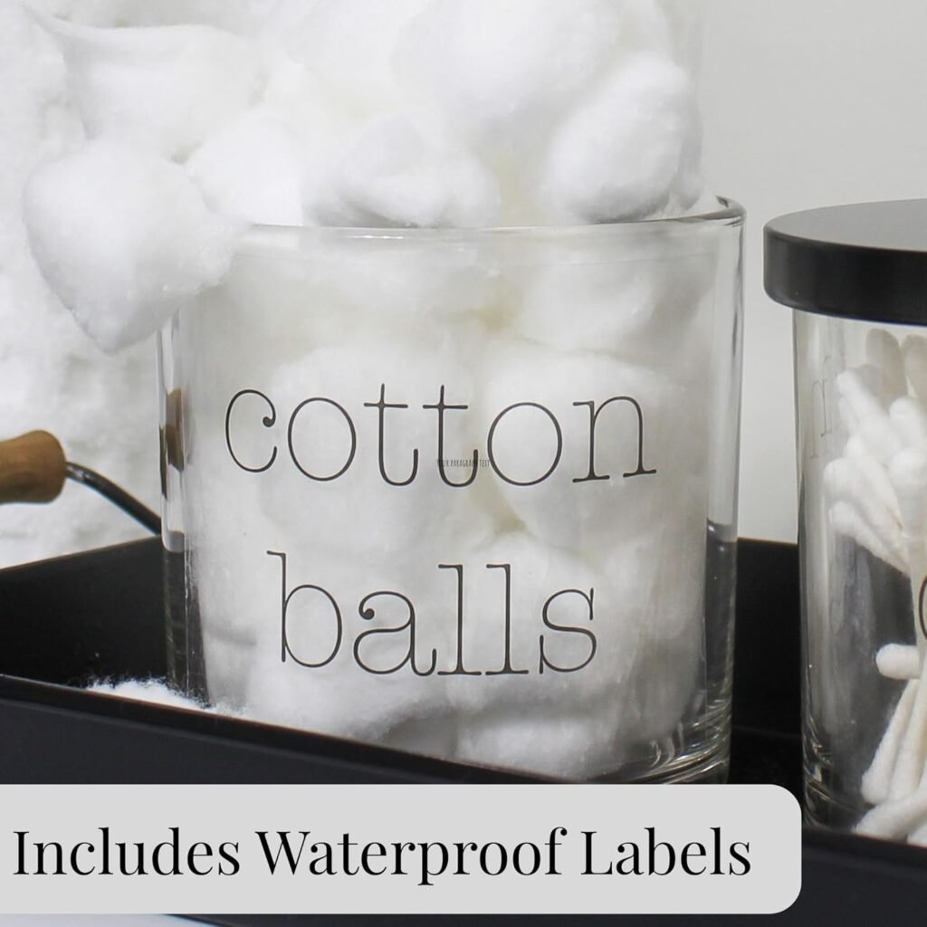 Darware 16oz Empty Candle Jars with Metal Lids (4-Pack), Fancy Candle-Making Containers