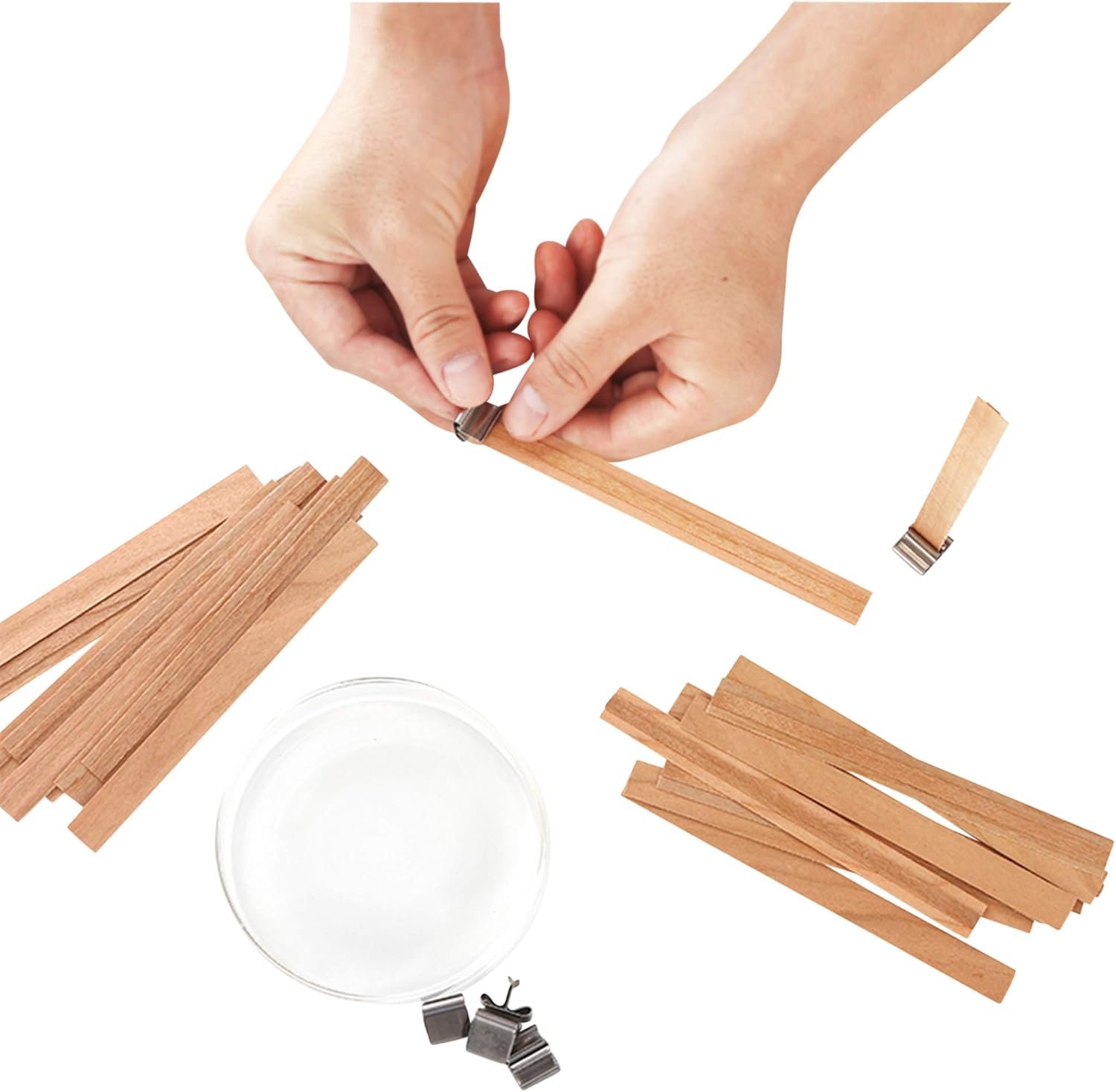 NOOR 50 Wooden Wicks for Candle Making review