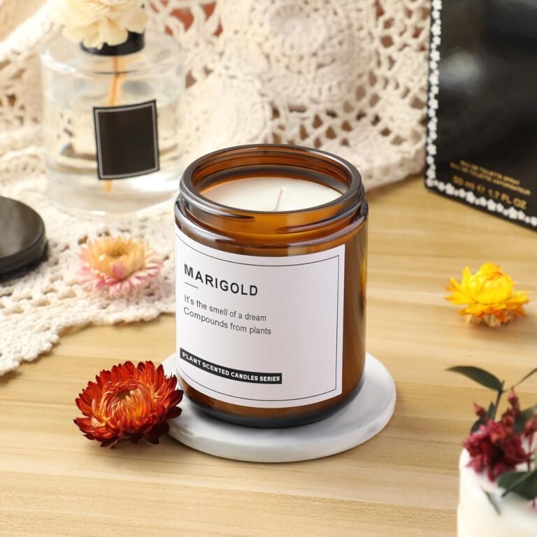 24 pack 8 oz amber candle jars review