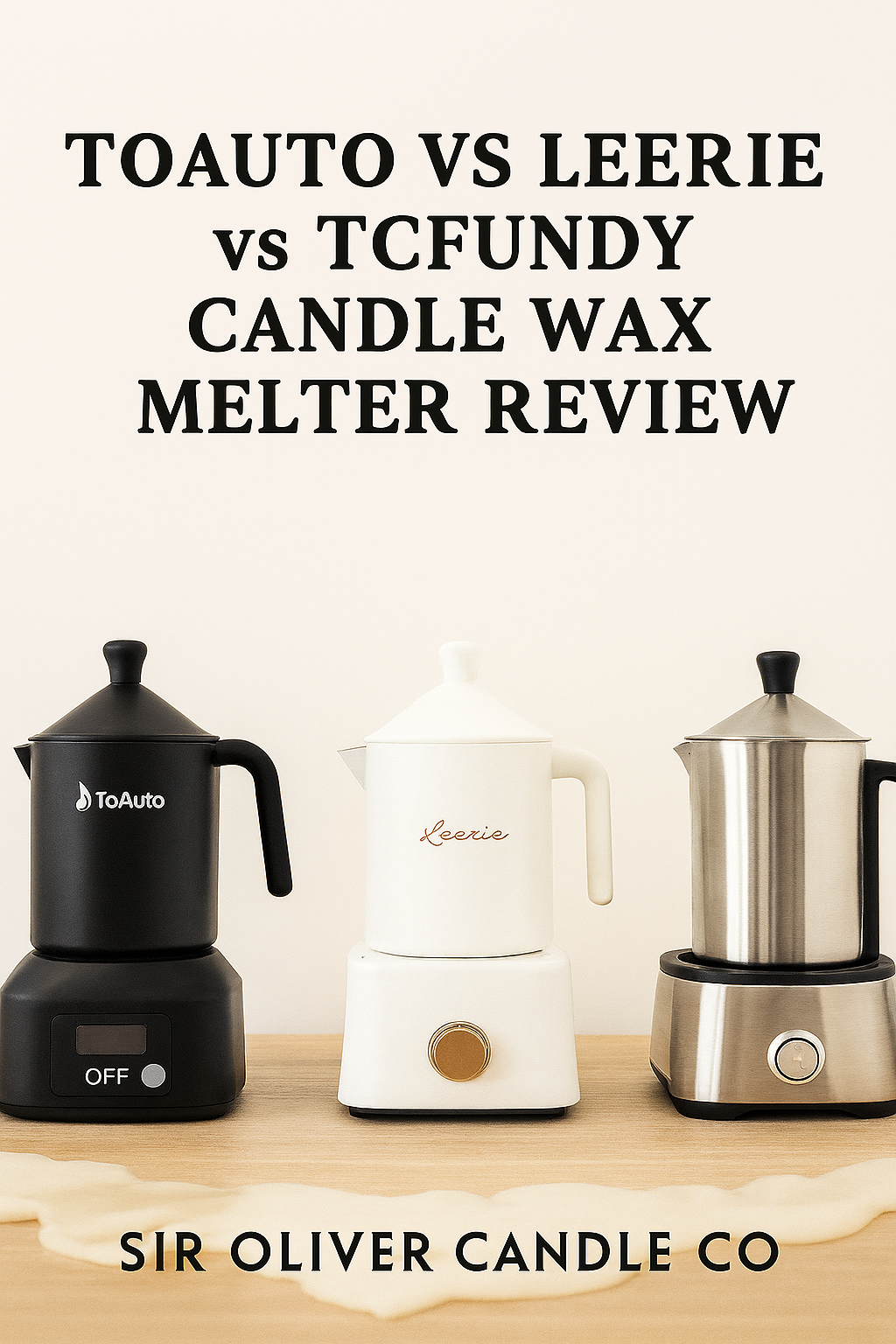 TOAUTO vs Leerie vs TCFUNDY: Candle Wax Melter Review