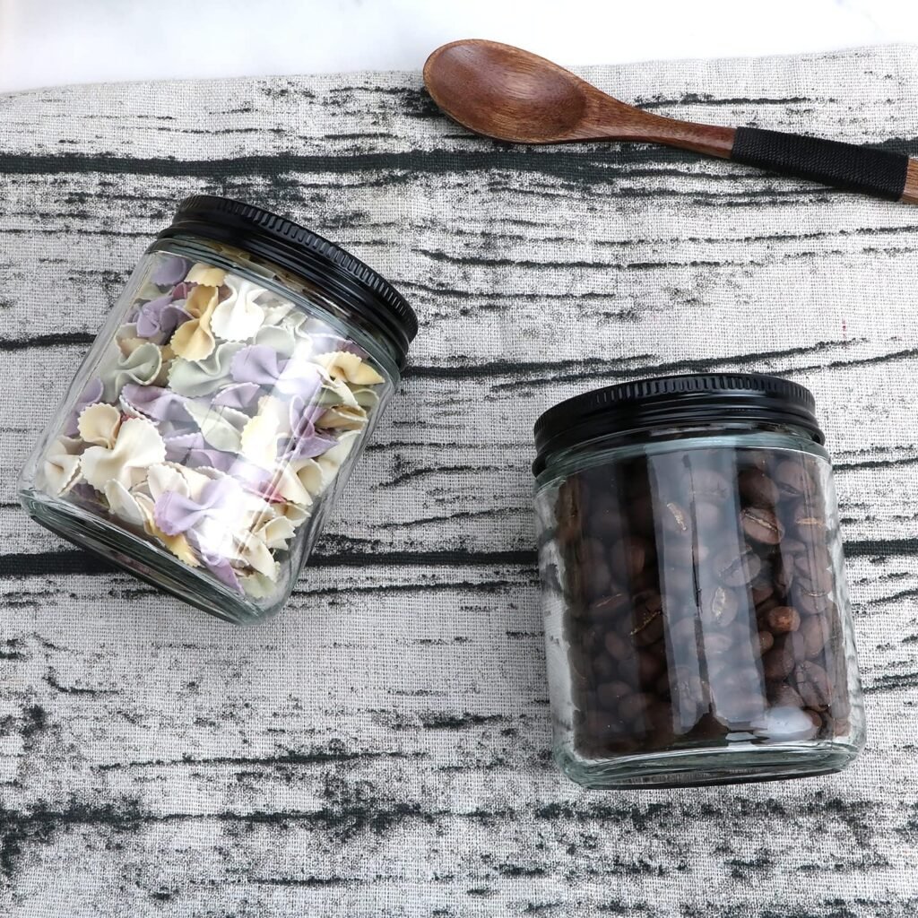 Encheng 8 OZ Glass Jars with Metal Lids,Clear Round Empty Candle Jars with Airtight Lids,Small Mason Canning Jars for Food,Candle,Honey,Candy,30 Pack. Encheng 8 OZ Glass Jars with Metal Lids,Clear Round Empty Candle Jars with Airtight Lids,Small Mason Canning Jars for Food,Candle,Honey,Candy,30 Pack.