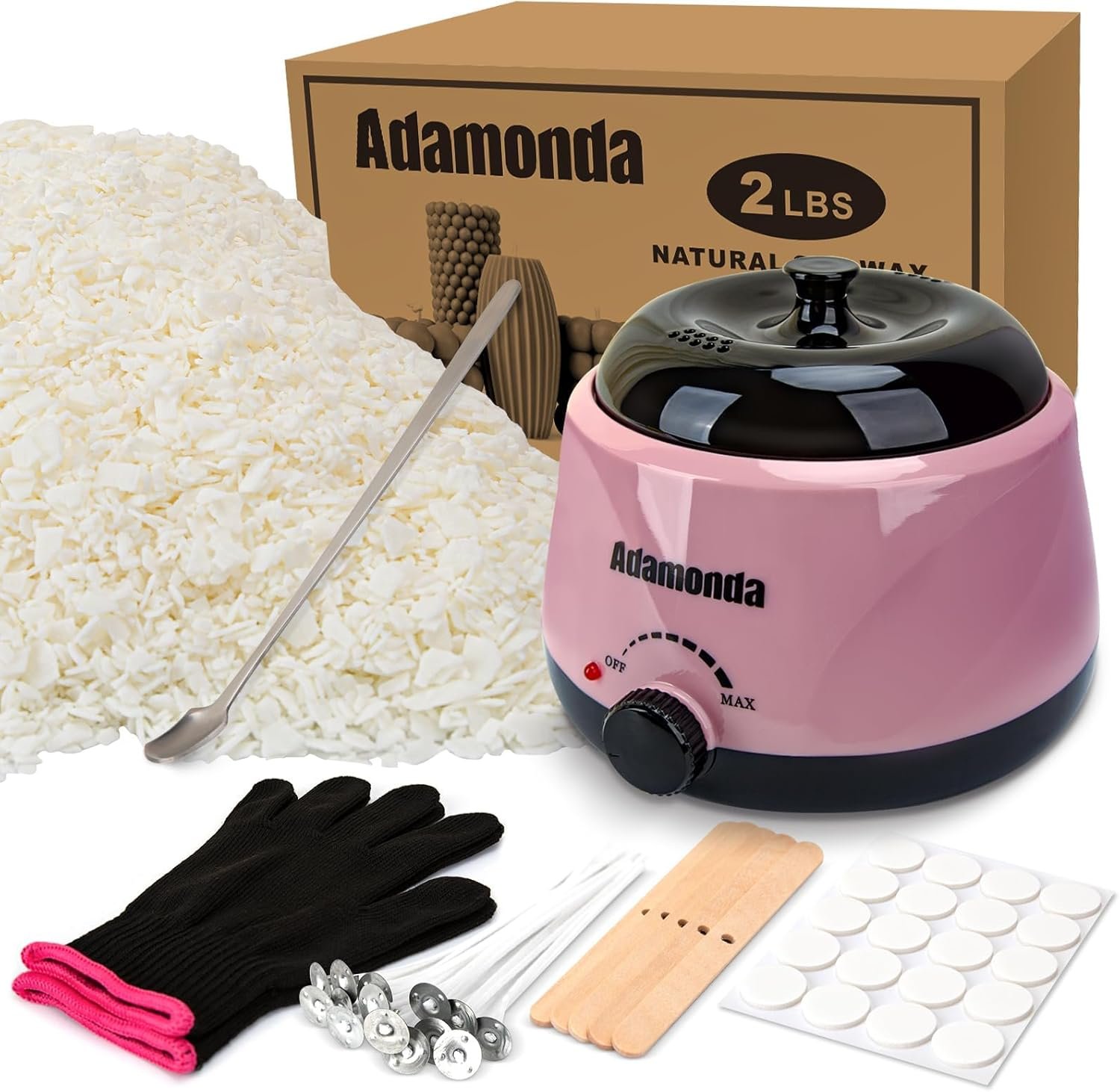 Full Set Premium Soy Candle Making Kit review