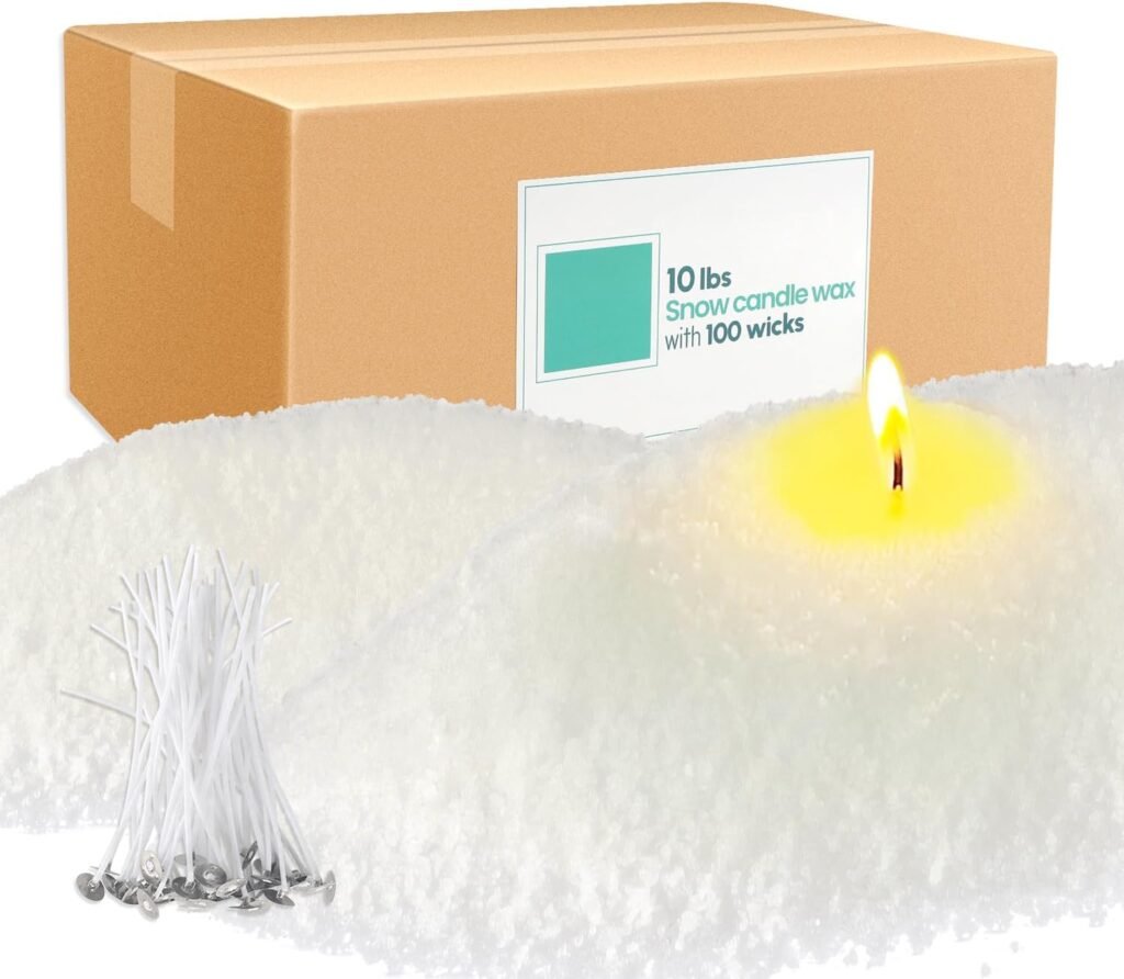 pliadvbu 10 lb Wax Sand DIY Pearl Candle Kit, 100 Wicks, Natural Pearl Wax, Reusable, Unscented Powder for Making, Weddings and Parties pliadvbu 10 lb Wax Sand DIY Pearl Candle Kit, 100 Wicks, Natural Pearl Wax, Reusable, Unscented Powder for Making, Weddings and Parties