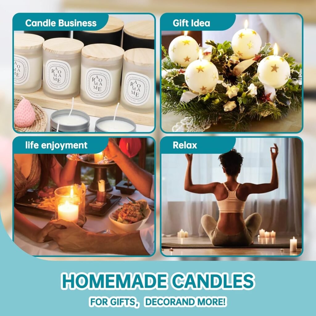 TOAUTO 20Lbs Digital Wax Melter for Candle Making Commercial Electric Wax Melting Pot with Accurate Temperature Control Panel Fast Pouring Spout Easy Clean 1100W 120V