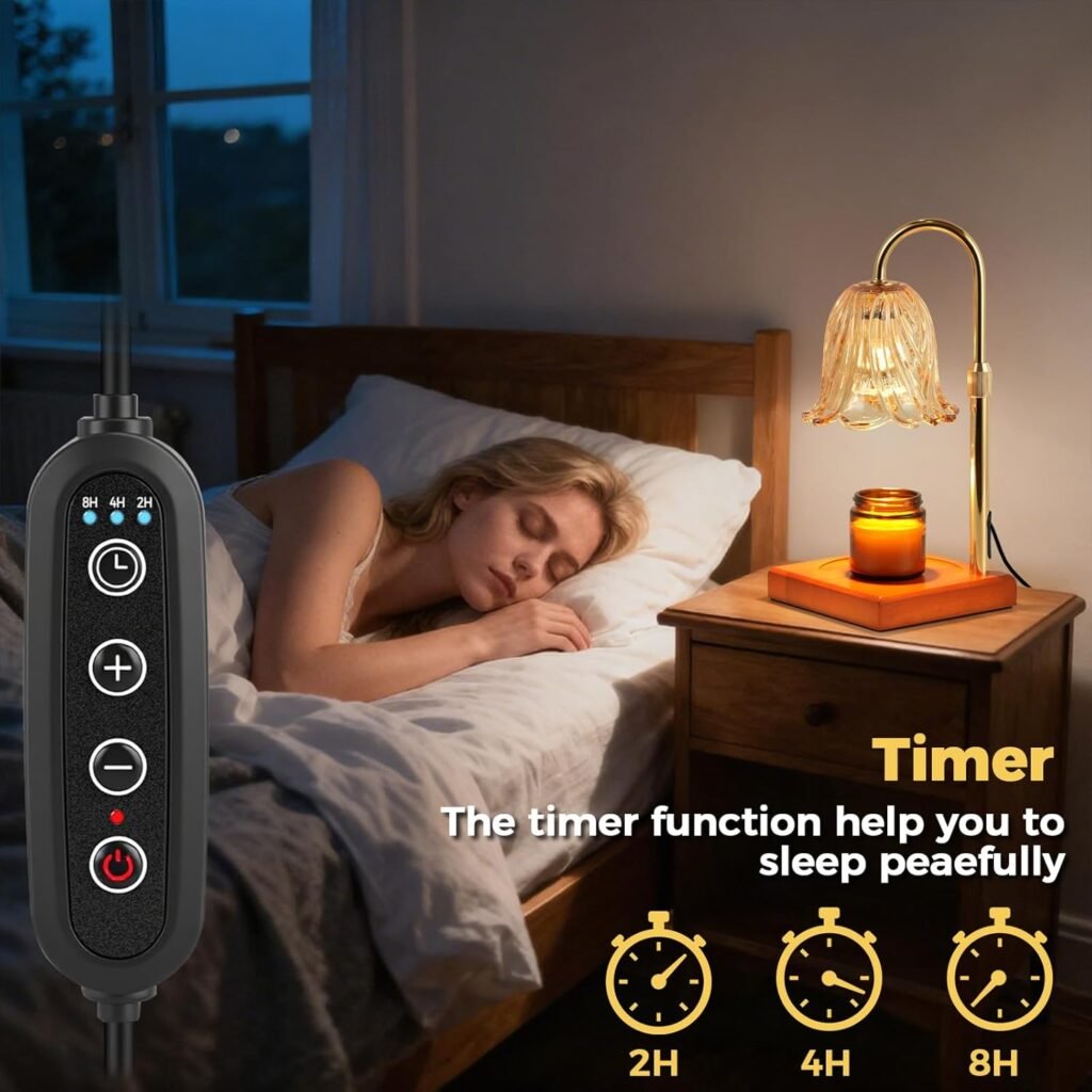 Candle Warmer Lamp with Timer Dimmable, Birthday Gifts for Women Mom, House Warming Gifts New Home Decor, Wax Melt Warmer for Jar Candles Candle Warmer Lamp with Timer Dimmable, Birthday Gifts for Women Mom, House Warming Gifts New Home Decor, Wax Melt Warmer for Jar Candles