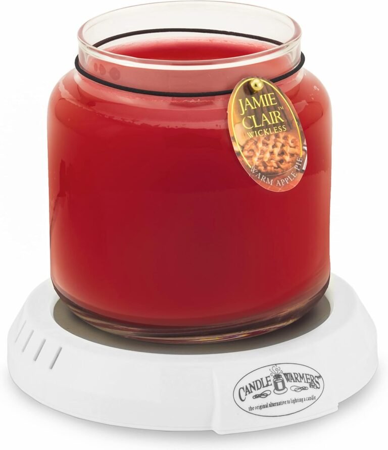 Candle warmers etc original candle warmer plate white plug in electric candle wax melter plate for jar candles