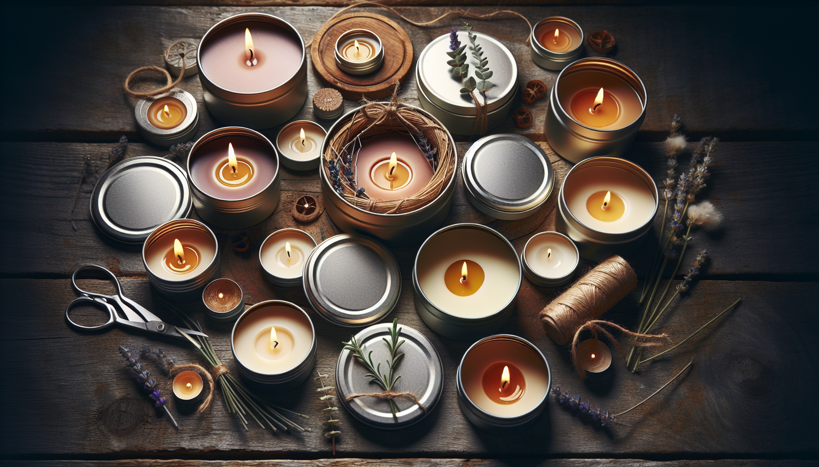 CONNOO 48 Pack Candle Tins Review