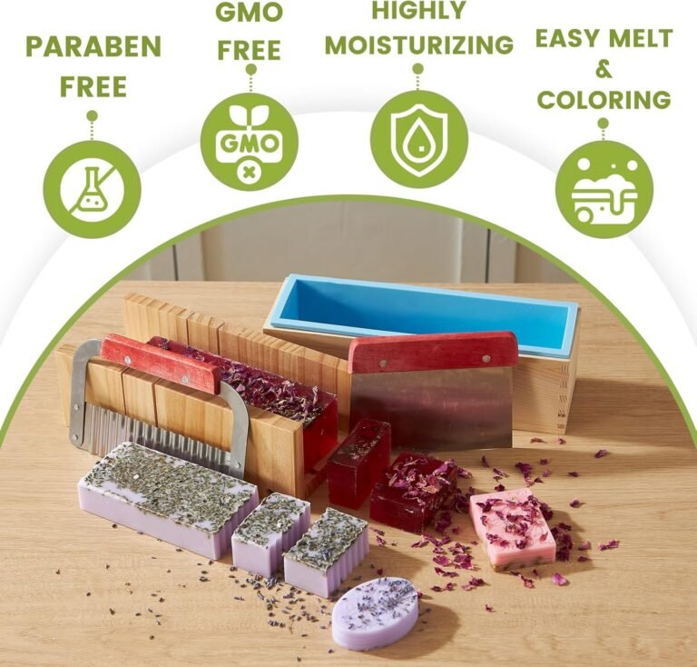 Piuh 2 in 1 candle soap making kit review