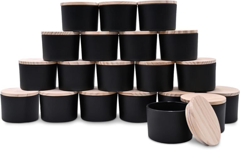Wood lids candle jars review