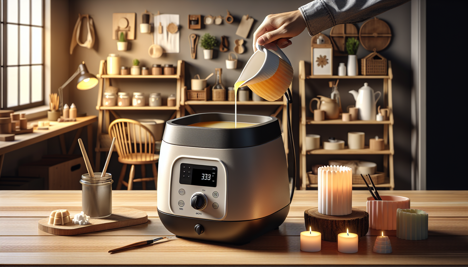 Yuuchail 1.6QTs Electric Wax Melter Review