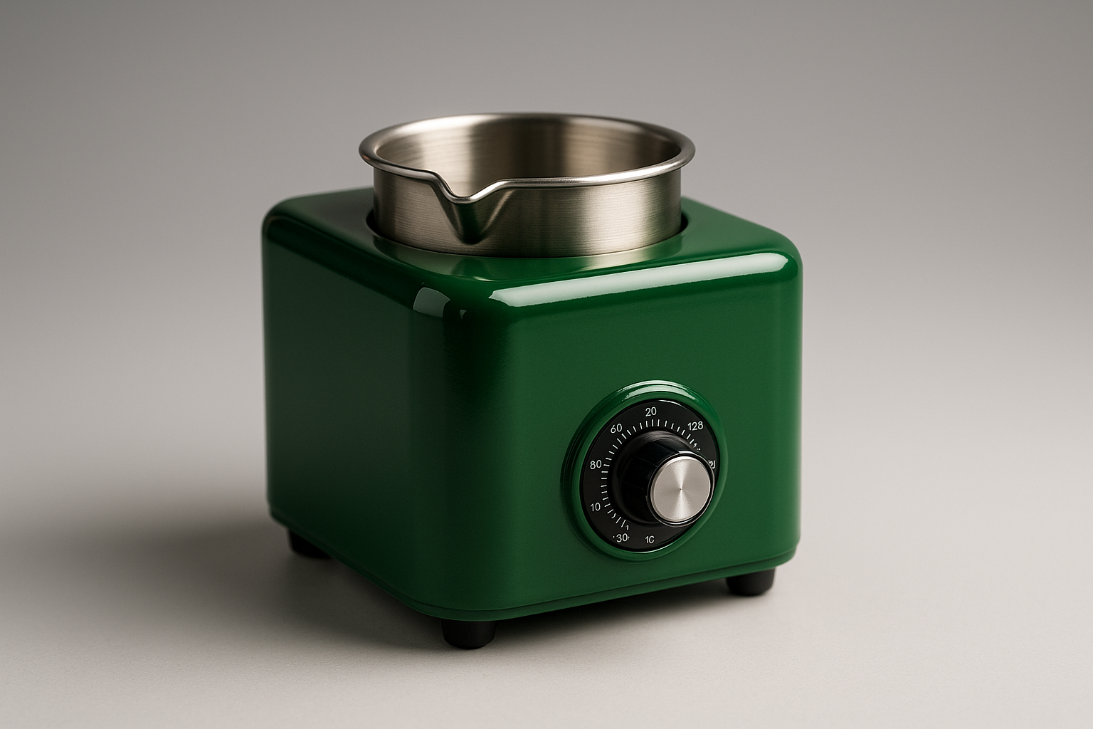 TOAUTO 8Lbs Green Wax Melter for Candle Making – DIY Electric Candle Wax Melting Pot with Quick Pour Valve & Temperature Controller for Candle Craft Maker Beginner AC 120V