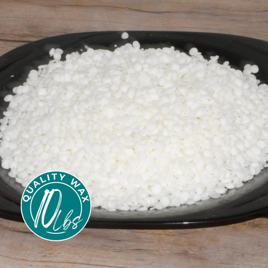 Direct Candle Supply Soy Wax Beads for Candle Making, 10lb Granulated Candle Wax, Low Melt Soy Blend, Soy Wax Beads for Crafts, Candle Making Pillars and Votives Direct Candle Supply Soy Wax Beads for Candle Making, 10lb Granulated Candle Wax, Low Melt Soy Blend, Soy Wax Beads for Crafts, Candle Making Pillars and Votives