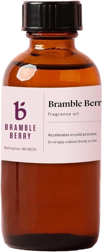 Bramble Berry Bramble Berry Fragrance Oil fl oz | Sweet Fruity Floral Blend with BlackBerry, Raspberry Amber Scent for Candle Making | DIY Supplies for Candles Aromatherapy | Vegan Skin Safe