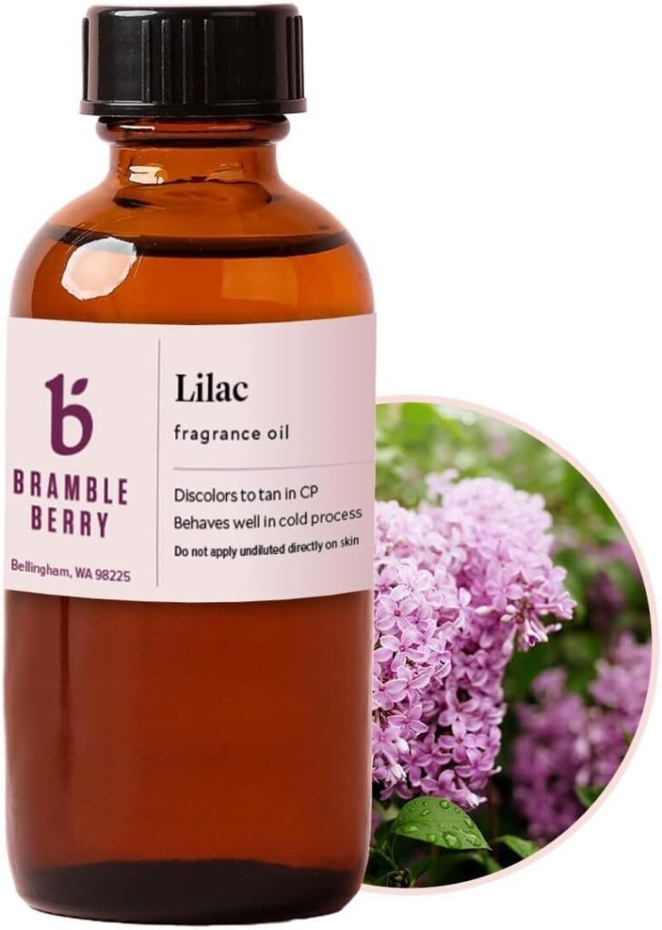 Bramble Berry Lilac Fragrance Oil | Lilac Scent for Soap Making, Candle Making, Lotion Bath Bombs | Skin Safe, Vegan, Paraben Phthalate Free, DIY Craft Essential Bramble Berry Lilac Fragrance Oil | Lilac Scent for Soap Making, Candle Making, Lotion Bath Bombs | Skin Safe, Vegan, Paraben Phthalate Free, DIY Craft Essential